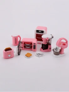 迷你厨房玩具套装 - 可爱的桌面烹饪用具小雕像，适用于房间装饰、娃娃屋场景、微型展示和美学摄影 | 适合青少年和朋友的创意收藏礼物 - 廚具套裝 - 查看 12