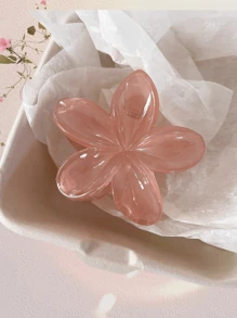 3pcs Summer Hawaiian Flower Hair Clips, Solid Color Hibiscus Hair Clips, Suitable For Fine Hair, Adorable Hair Clips, Suitable For Thick Hair, Tropical Beach Hair Accessories, Festival Gift For Girls Hair Claws Claw Clips Hair Jaw Clip Hair Clamps Hair Clutch Hair Catcher Clip