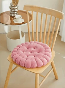 Cookie-Shaped Meditation Mat Cushion, Multi-Purpose Round Floor Pad Suitable For Chairs, Sofas And Yoga, Machine Washable, Perfect For Decoration In Living Room, Balcony, Office