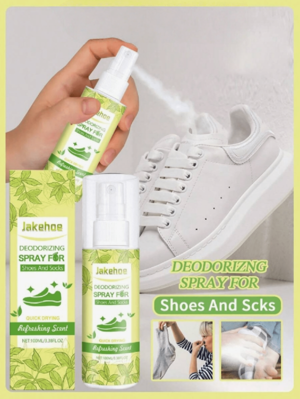 1pc 100ml Shoe & Sock Deodorant Spray, Foot Odor Eliminator, Freshens Air With Fragrance