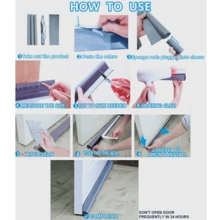 قطعة/2 قطع من شريط الطقس السفلي للباب ، شريط إغلاق رمادي/أسود بسيط ، حشوة فجوة الباب الصوتية المنزلية ، عازل إطار الباب ، مضاد للغبار ومضاد للرياح ومضاد للحشرات ، تركيب سهل ، أرضية غير لاصقة ، تصميم دائري صلب ، انتعاش سريع بعد الضغط ، مناسب لفنادق المطاعم والمكاتب والاستخدام التجاري (جلد PU + أنبوب رغوي) ، المنتج له بياض