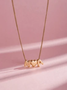 1 pieza Collar con nombre en 3D con burbuja, joya personalizada con inicial en burbuja, collar con placa con inicial en burbuja redonda - Regalo personalizado para amigos, parejas y familia