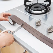 3.2m Kitchen And Bathroom Waterproof And Anti Mold Adhesive Tape, Wall Corner Line Sticker, Wall Corner Joint Moisture-Proof And Anti Mold Protective Sticker, Anti-Collision Strip - Multicolor - View 7