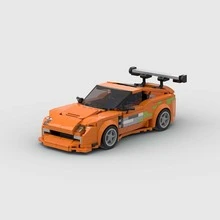 MIKEMENG Juguete de bloques de construcción de camión negro/rojo/blanco, kit de construcción de juguete MOC Modelo de carro, juguete de construcción de tecnología e ingeniería, juguete automotriz para niños y adultos, mejor regalo de coleccionista para Halloween, Navidad y cumpleaños - modelo - Ver 7
