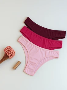 Kit Of 10 Women's Microfiber Comfort Panties | Assorted Colors 100% Cotton Lining