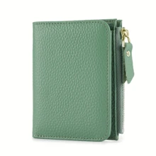 RFID简约折叠女士钱包 日系超薄女士信用卡包 短款大容量零钱包 情人节礼物 方便携带 出门必备 男士礼物 搞怪礼物 周年纪念礼物 男士礼品 - 彩色 - 查看 11