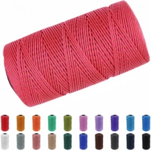 219 Yards/Roll 1.5mm Polyester Metallic Glitter Rope, 100% Polypropylene Tassel Metallic Cord For Hats, Bags, Wallets, Shoes, Plant Hangers, DIY Crafts - Multicolor - View 11