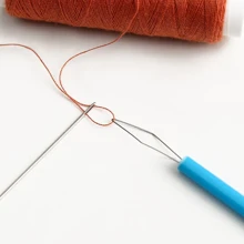 5-12 Peças Conjunto de Enfiadores de Agulha Plásticos, Auxiliar de Linha de Máquina de Costura, Ferramenta para Contas, Acessórios DIY, Dispositivo de Assistência a Idosos