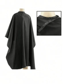 1 件专业剪发美发披肩可调节肩带剪发沙龙理发披肩，防水发型师礼服，发型师、返校、旅行度假必备品、女士发饰的完美选择 - 彩色 - 查看 6