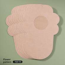 Disposable Lift-Up Breast Tape (10 Pcs) – Seamless & Invisible Nipple Covers, Fits Most Breast Shapes, 2 Sizes Available, Perfect For Summer Dresses, Daily Wear & Travel - Brown - View 8