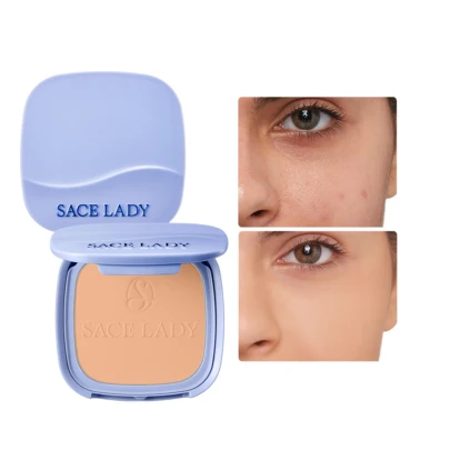  SACE LADY Flawless Master Polvo Facial – Control de Brillos, Resistente al Agua y Protección Solar SPF30 PA+++