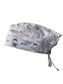 Cappellino casual in poliestere con stampa animale, copricapo sportivo adatto per tutte le stagioni