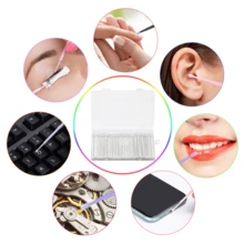 300支一次性微型涂抹棒，细纤维刷，适用于睫毛嫁接、睫毛膏清洁（2.0毫米带容器）（粉色），眉刷，眼影刷，螺旋刷