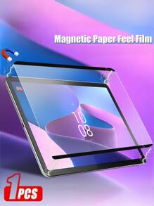 1pc Magnetic Attraction Matte Anti-Fingerprint Anti-Glare Sensitive Paper Writing Tablet Screen Protector Film, Compatible With Samsung Galaxy// MatePad/Honor//Redmi/IPad 13 10.9 Pro Air 2025 2024 11inch Office Painting Paper-Like Film Soft Film, Not Glass
