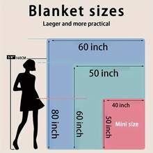 [Soft Elephant Blanket] Ultra-Soft Elephant Fleece Blanket | Suitable For All Seasons And Animal Decor - Ideal For Beds, Chairs, Sofas, Bedrooms And Offices - Multicolor - View 4