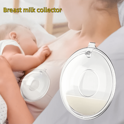 1pc/2pcs Soft Silicone Nursing Shells, Breast Pump, Milk Collection Cups To Relieve Breastfeeding Pain, Flexible Material For Leakage Collection (Random Style)