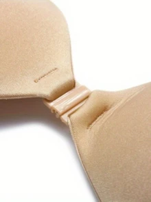 2/1 件粘性聚拢文胸：隐形硅胶无肩带文胸，适合夏季婚礼，聚拢乳头贴，透气、防水、自粘式女士硅胶聚拢乳头贴，适用于连衣裙和内衣 - 彩色 - 查看 5