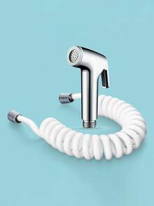 1 套 ABS 坐浴盆喷枪，浴室马桶冲洗喷雾器，带软管和底座支架，浴室装饰秋季装饰浴室配件