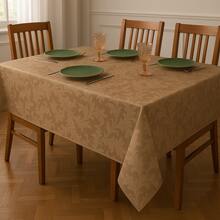 Jacquard Tablecloth Christmas Decoration - 榛子 - 查看 3