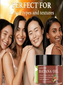 Aceite para el cabello Batana de Honduras - Tratamiento alisador y humectante para cabello seco, para hidratar el cabelludo y el cuidado del cabello, apto para todo tipo de cabello - 4.3oz/120G