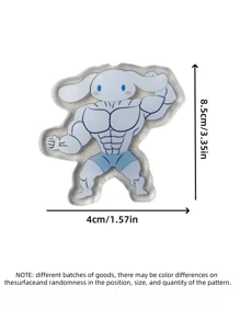 Sanrio 1pc Hello Kittyes Kuromi Cinnamoroll Acrylic Keychains - Cute Cartoon Keychain Pendants Funny Fitness Styling