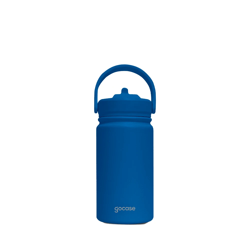 Gocase Mini Stainless Steel Thermal Bottle - 350ml - Blue - View 1