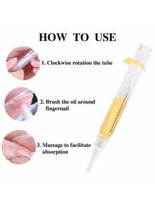 Set de 3 piezas (Lavanda, Rosa, Naranja Dulce) Bolígrafo de aceite para cutículas, Acondicionador revitalizante para cutículas, Tratamiento de cuidado de uñas, Bolígrafo humectante y reparador para manicura de uñas de gel - Morado - Ver 4