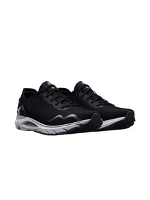 Under Armour HOVR 6-BLK Low-Top Versatile Casual Sneakers - Black - View 2
