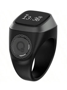 1 pieza Contador de anillos Bluetooth premium, compacto y portátil, de color