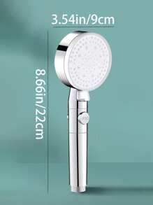 1 pieza Ducha de mano presurizada, con soporte y manguera de ducha, cabezal de ducha ajustable de 5 modos, boquilla de ducha para baño, rociador de ducha, accesorios de baño, disfruta de una experiencia de baño de lujo