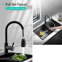 Fregadero De Cocina 304 Acero Inoxidable 80*40cm - Negro - Ver 7