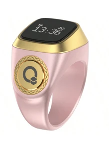 1 pieza Contador de anillos Bluetooth premium, compacto y portátil, de color