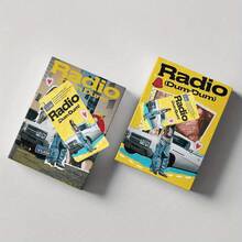 1 pieza de tarjeta Lomo hecha a mano con diseño de la emisora de radio SOLO DUM DUM