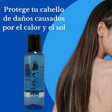 Sil-k Termo protector Planchado express Aloe vera 60 ml  Para un cabello sedoso sin sensación grasosa  Sellador de puntas Silica para cabello Sella y repara puntas - transparente - Ver 6
