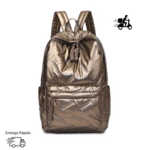 Women's Backpack School Bag Fashion Waterproof Resistant For Notebook Travel Work - Dark Grey - View 1