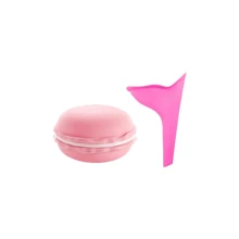 Orinal para mujer, botella portátil para orinar, embudo para orinar de pie para mujeres, dispositivo para orinar de pie para acampar, exteriores, senderismo, adecuado para mujeres embarazadas, orinal de emergencia para baños de mujeres en viajes al aire libre.
