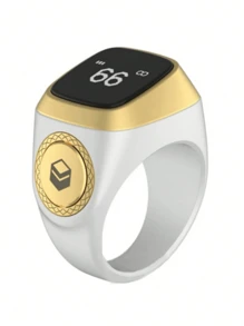 1 pieza Contador de anillos Bluetooth premium, compacto y portátil, de color