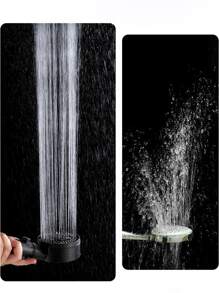 1 pieza Ducha de mano presurizada, con soporte y manguera de ducha, cabezal de ducha ajustable de 5 modos, boquilla de ducha para baño, rociador de ducha, accesorios de baño, disfruta de una experiencia de baño de lujo