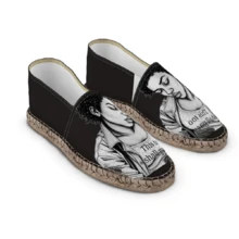 R&RH Women's Inspirational Black Espadrilles - Black - View 6