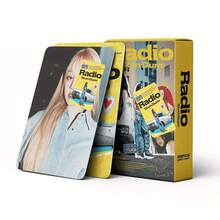 1 pieza de tarjeta Lomo hecha a mano con diseño de la emisora de radio SOLO DUM DUM