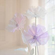 1 Peça Flor de Seda com 50cm, Decoração de Casamento, Festa, Exterior, Férias, Decoração de Jardim Externo, Noiva, Festa de Solteiro, Decoração de Janela de Hotel