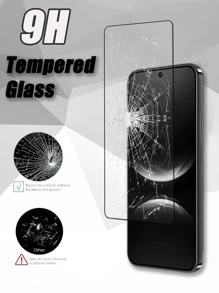 3 Stücke Bildschirmschutz aus gehärtetem Glas, aufgerüstetes gehärtetes Glas auf Strass-Niveau, explosionssicher, volle Bildschirmabdeckung ohne Rand, nicht rollend, hochwertige Geschenkidee für Geburtstag, Familie und Freunde, Handyzubehör