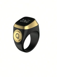 1 pieza Contador de anillos Bluetooth premium, compacto y portátil, de color