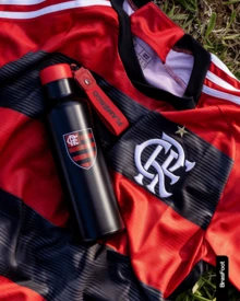 750ML ALUMINUM STEAM BOTTLE - FLAMENGO - màu đen - Xem 4