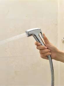 1 套 ABS 坐浴盆喷枪，浴室马桶冲洗喷雾器，带软管和底座支架，浴室装饰秋季装饰浴室配件