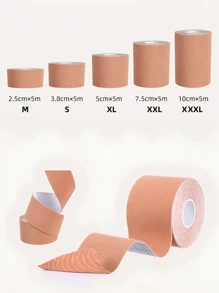 Summer Chest Sticker Tape (2.5-10cm, 5 Width Sizes Available) Small Chest Lift For Women, Large Chest Looks Smaller, Prevents Sagging, Summer Small Chest Gathering, Chest Bandage, Elastic Fabric