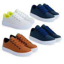 KIT 4 Modern Comfortable Boys' Sneakers For Everyday School Use! - Unta - View 2