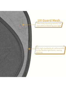 2pcs Car Sun Visor, Car Side Window Sunshade Curtain, Heat Insulation Shade, Summer Small Car Window Curtain Side Sunshield