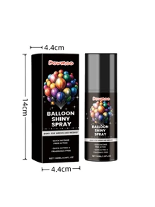 DOWMOO Agent éclaircissant pour ballons, agent antioxydant pour décoration de latex, agent protecteur éclaircissant pour mariage, agent de polissage pour célébration, finition mate anti-buée verrouillant la couleur jusqu'à un fini miroir, mise à niveau instantanée d'un lieu de fête haut de gamme