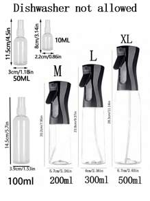 1pc Cleaning Beauty Spray Bottle Makeup, Spray Bottle, Travel Essentials, Living Room Family Bedroom Bathroom Home Decoration. Wedding, Party, Birthday, Gift For Mom And Dad Friend For Men, With Lid, Refillable Perfume, Essential Oil Back To School